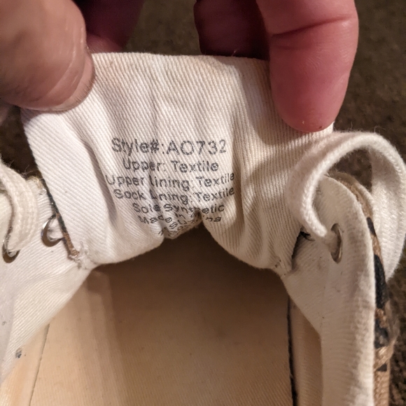 Madewell Leopard low top sidewalk sneaks - Picture 6 of 8